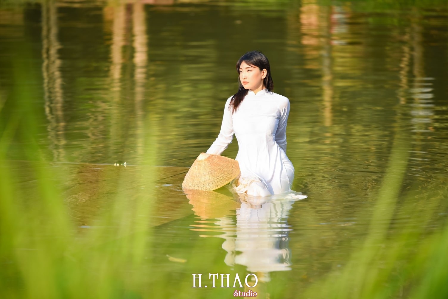 Anh ao dai 15 min - Concept chụp ảnh ngoại cảnh đẹp mà chất– HThao Studio