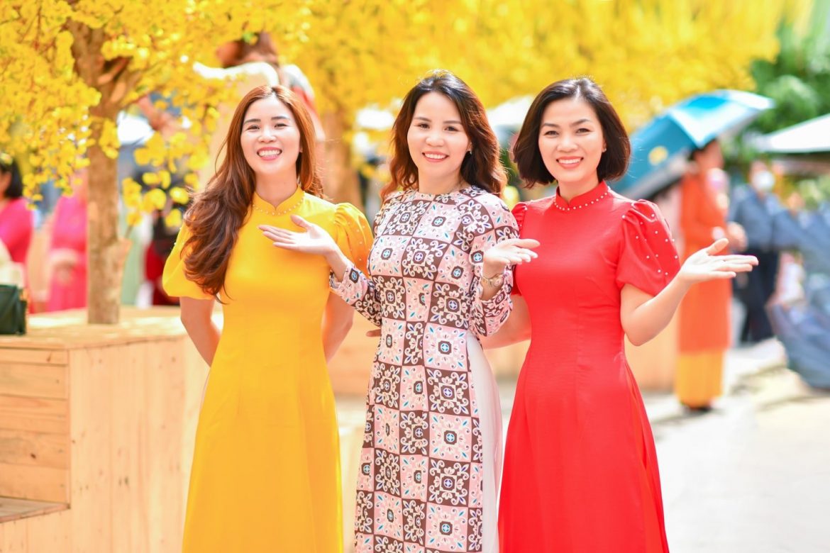 ảnh áo dài yêu kiều