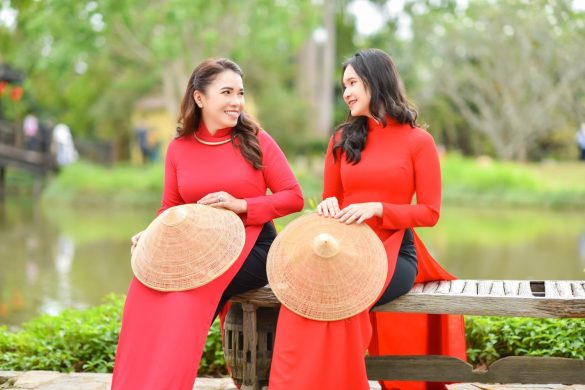 Anh ao dai dep 2023 38 min 585x390 - Bảng giá chụp ảnh tết 2025 tại Tp.HCM - HThao Studio