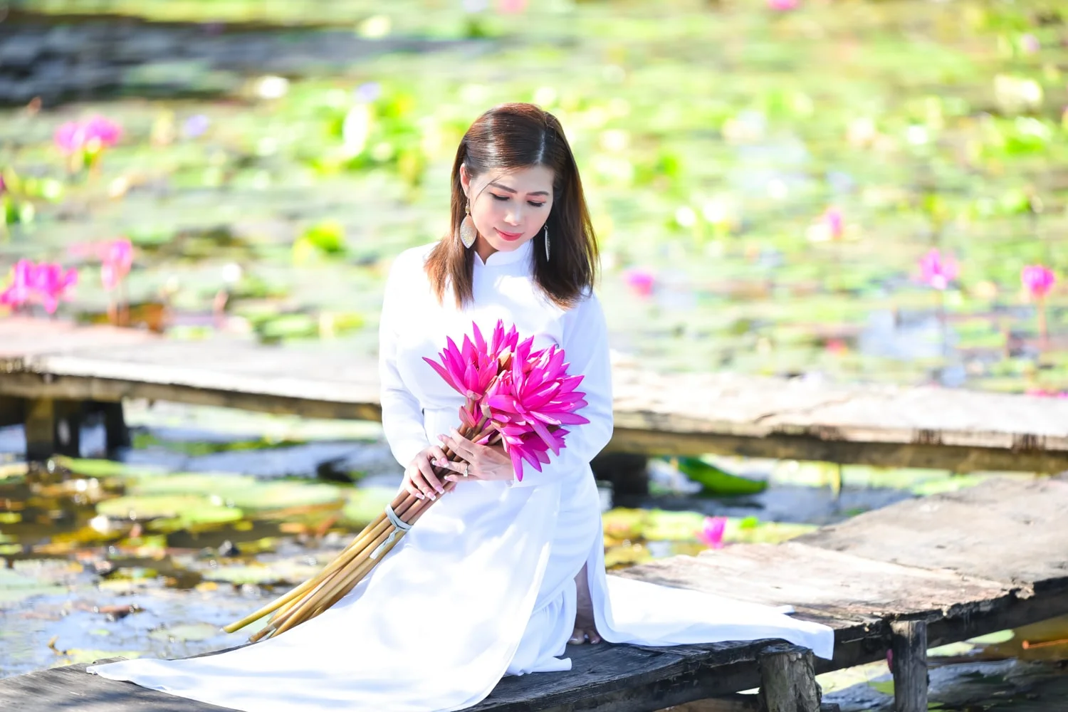 ảnh áo dài truyền thống