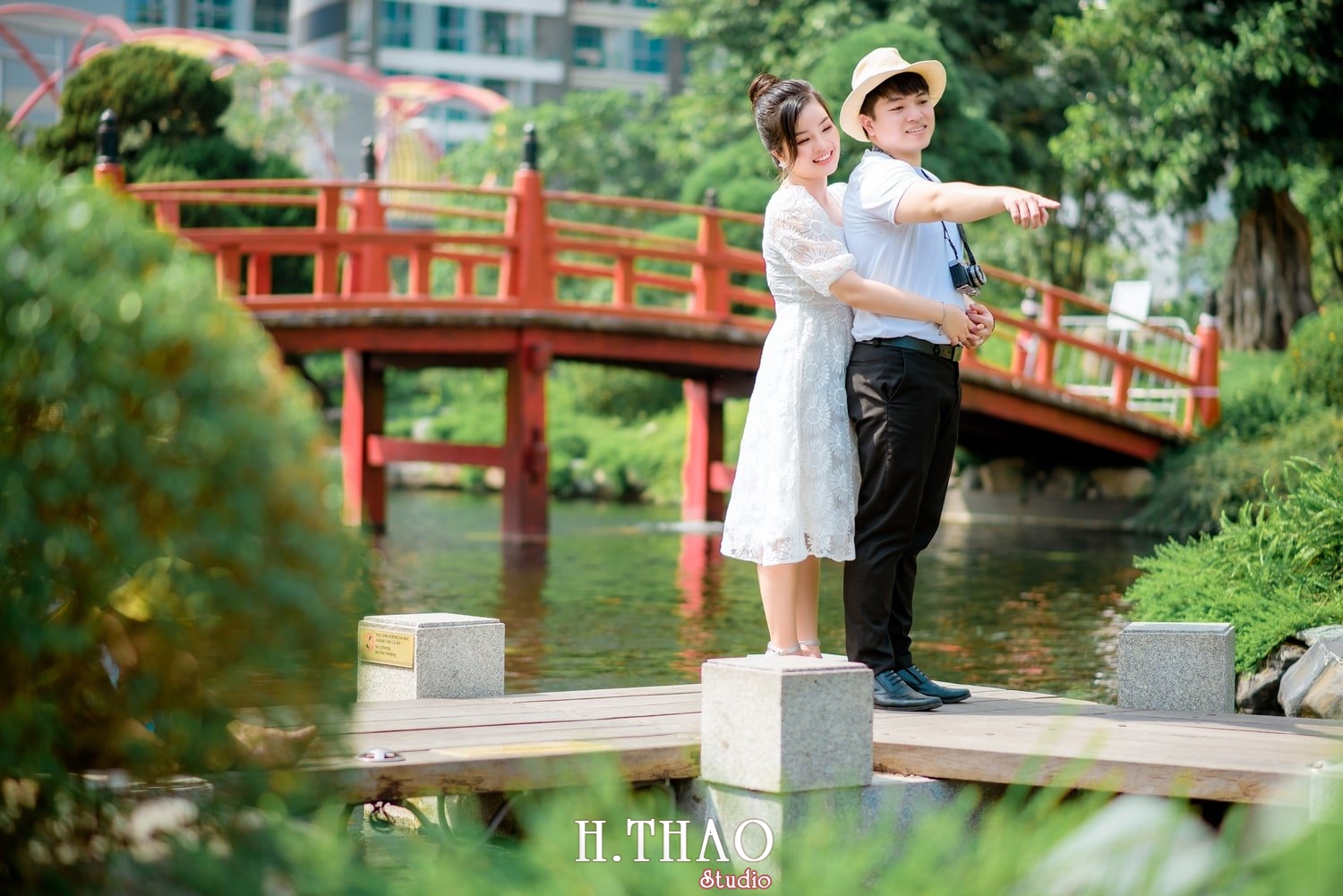 Couple Hai Hang 4 - Album ảnh couple đôi bạn trẻ chụp tại công viên VinHome - HThao Studio
