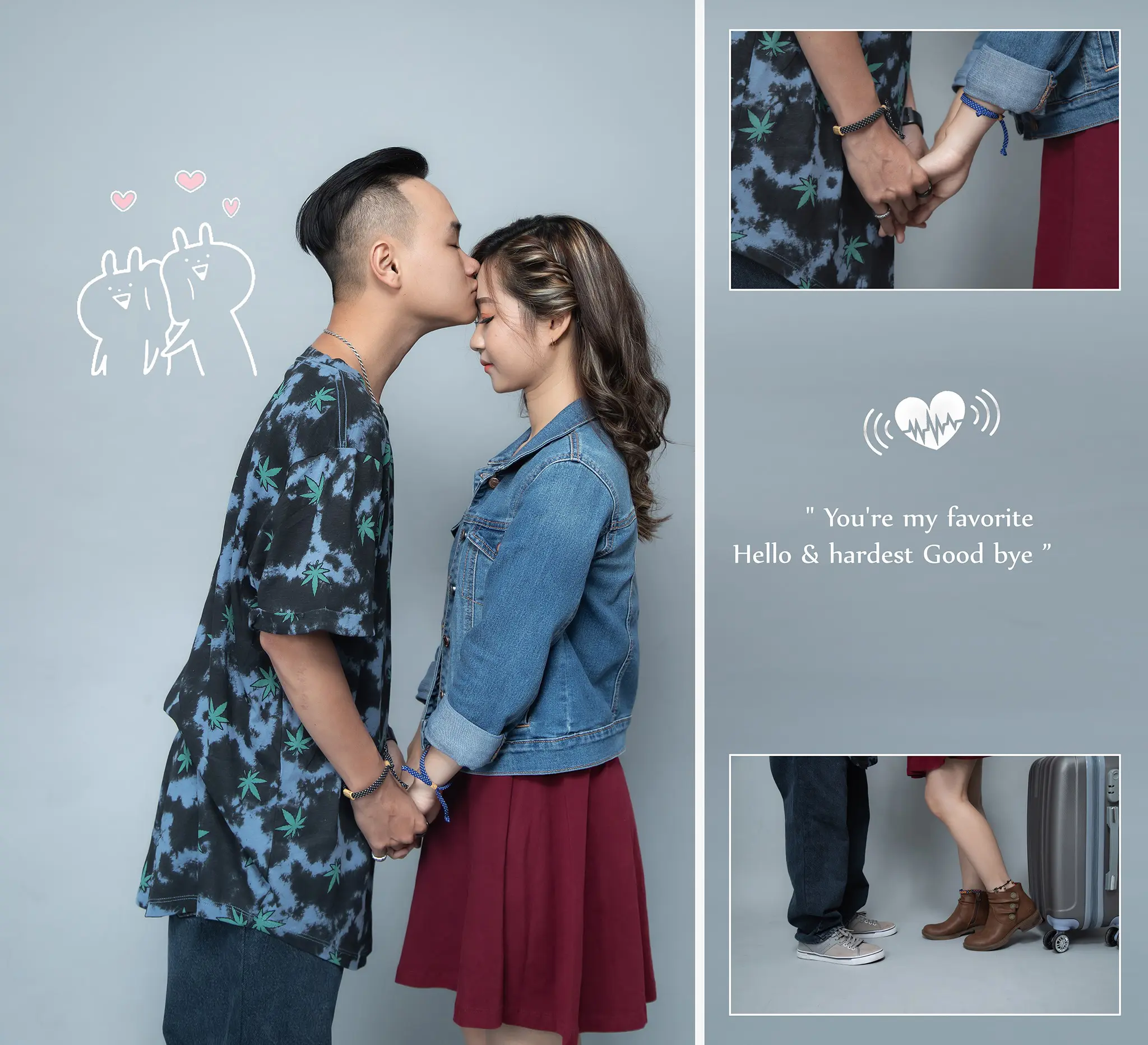 Chụp ảnh couple, kỷ niệm valentine