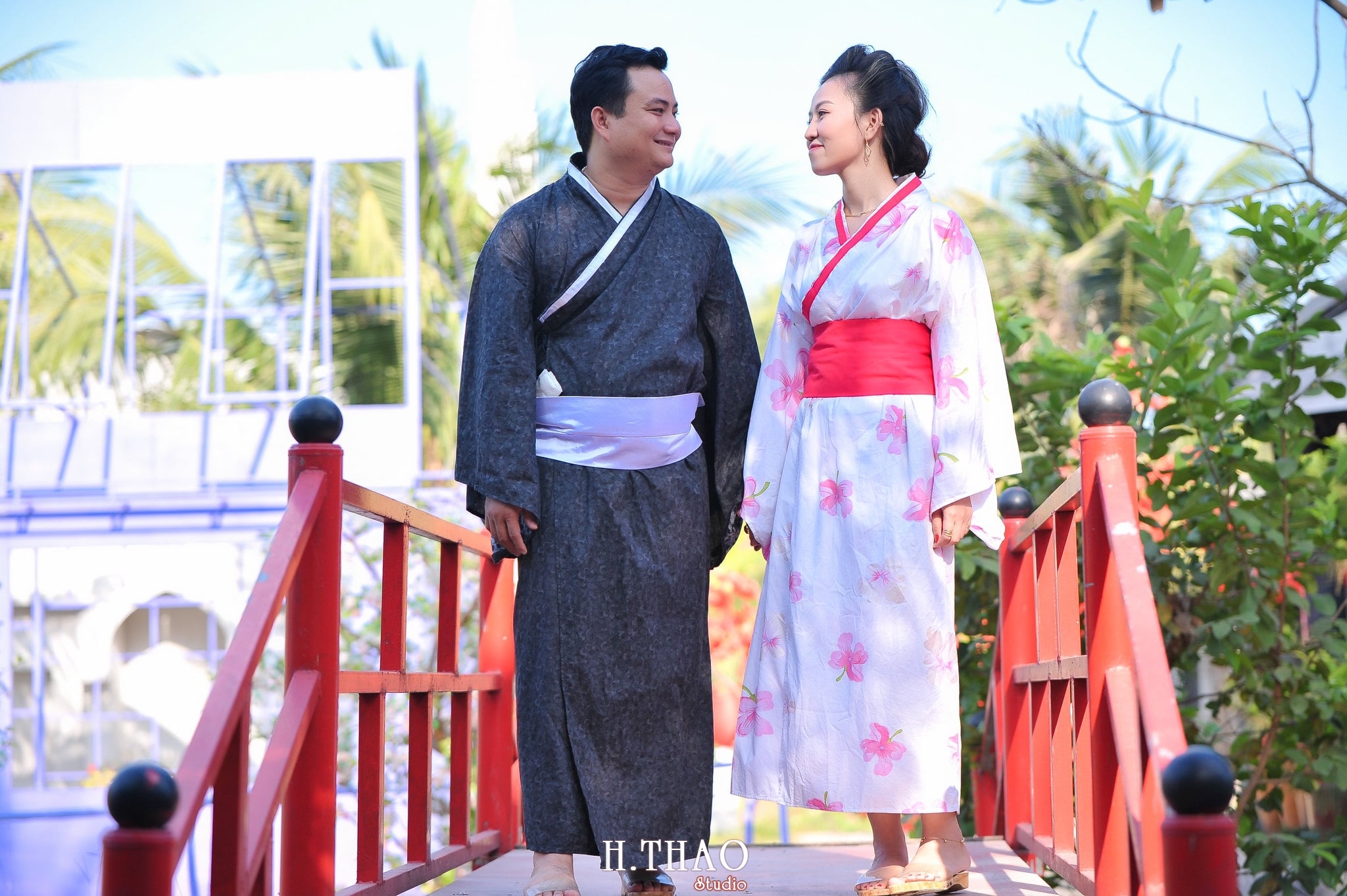 Anh chup voi Kimono 6 - Bộ ảnh couple chụp với Kimono theo phong cách Nhật Bản