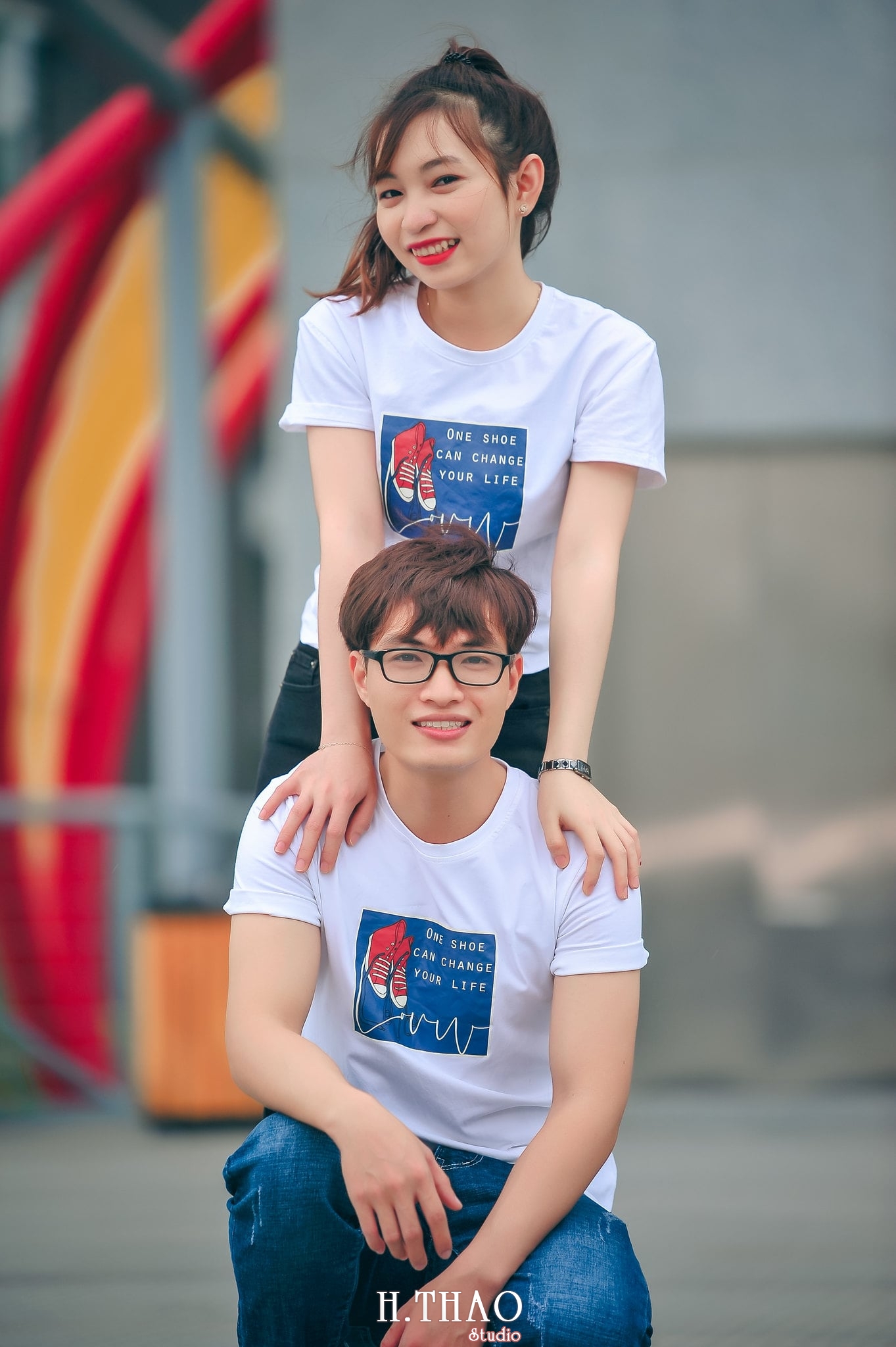Anh couple sieu de thuong 1 - Chụp ảnh Couple dễ thương tại thành phố Hồ Chí Minh