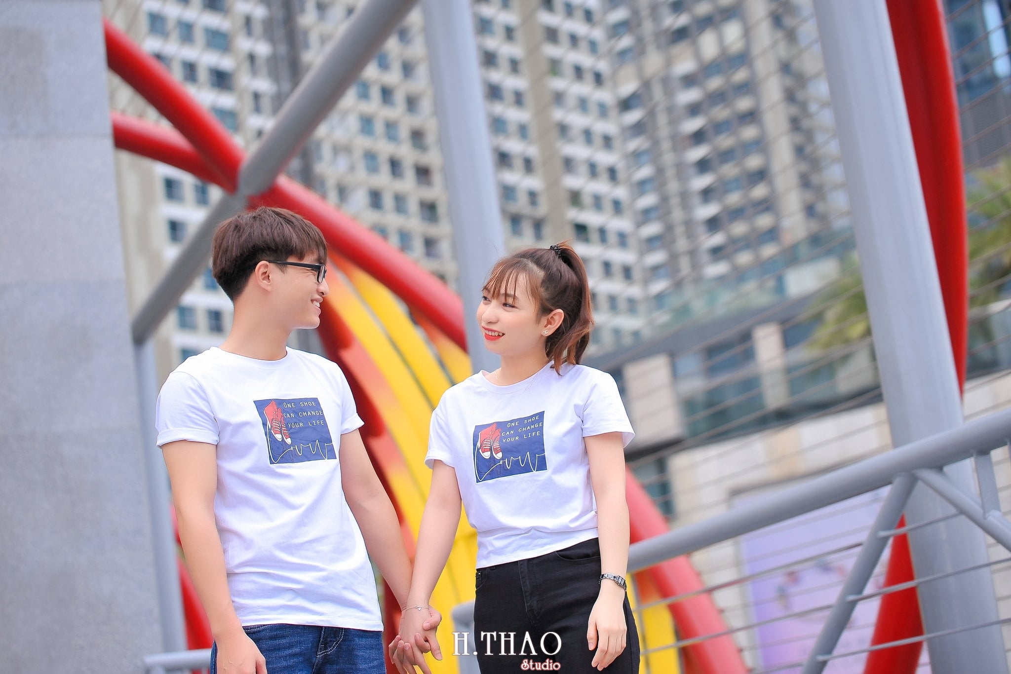 Anh couple sieu de thuong 11 - Chụp ảnh Couple dễ thương tại thành phố Hồ Chí Minh