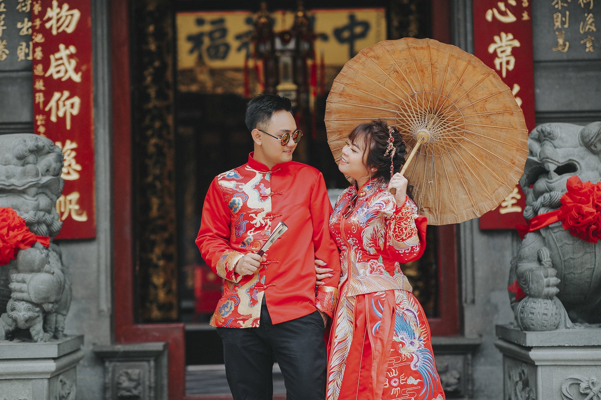 couple co trang 4 - Bộ ảnh couple cổ trang chụp tại chùa bà thiên hậu- HThao Studio