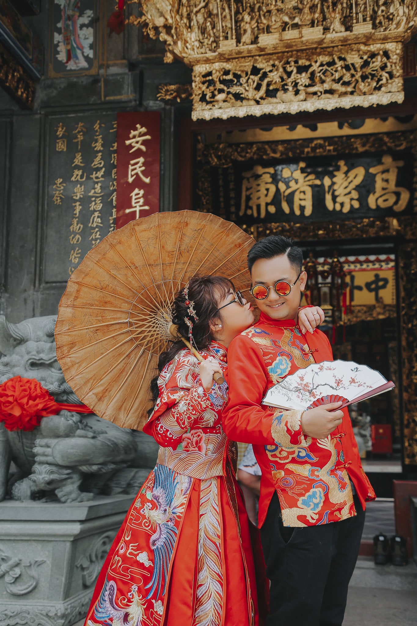 couple co trang 7 - Bộ ảnh couple cổ trang chụp tại chùa bà thiên hậu- HThao Studio