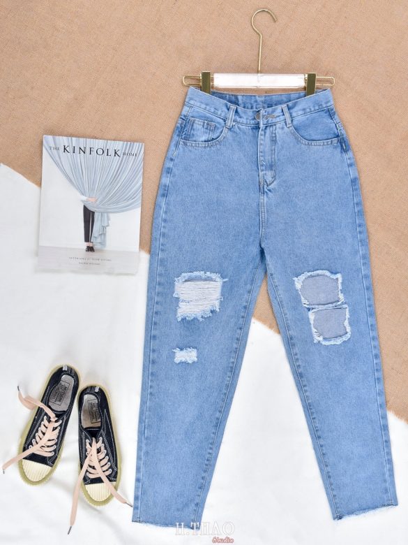 Anh SP quan Jean 7 min 585x780 - #5 Concept chụp ảnh quần áo đẹp độc đáo, bứt phá doanh số thời trang