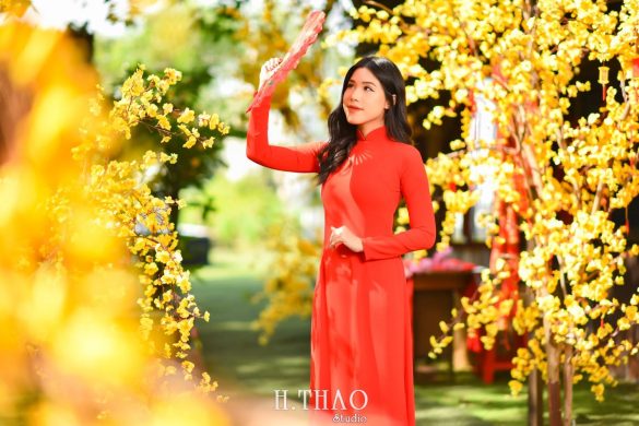 Ao dai alibaba 8 min 585x390 - Báo giá dịch vụ chụp ảnh tết tại Tp.HCM – HThao Studio