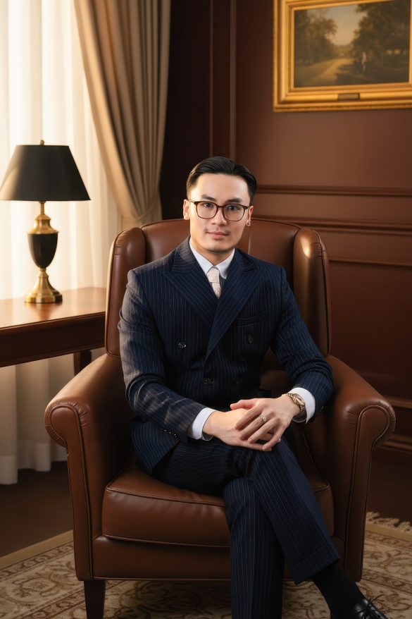 A Cuong 3 min 585x878 - Concept Chụp Ảnh Doanh Nhân Phong Cách Cổ Điển tại HThao Studio