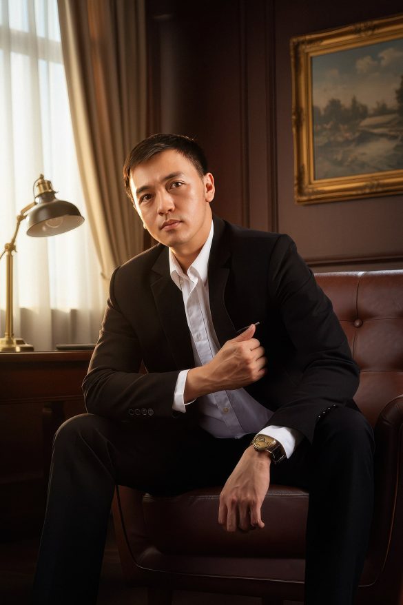 Anh 1 min 585x878 - Concept Chụp Ảnh Doanh Nhân Phong Cách Cổ Điển tại HThao Studio