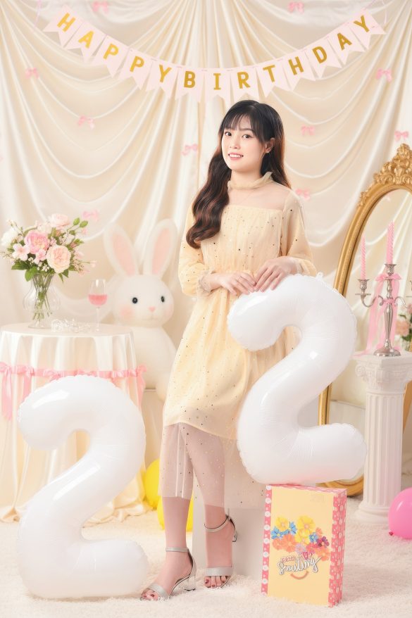 Anh sinh nhat 02 13 min 585x878 - Album ảnh sinh nhật tuổi 22 của Ngọc Anh đẹp nhẹ nhàng