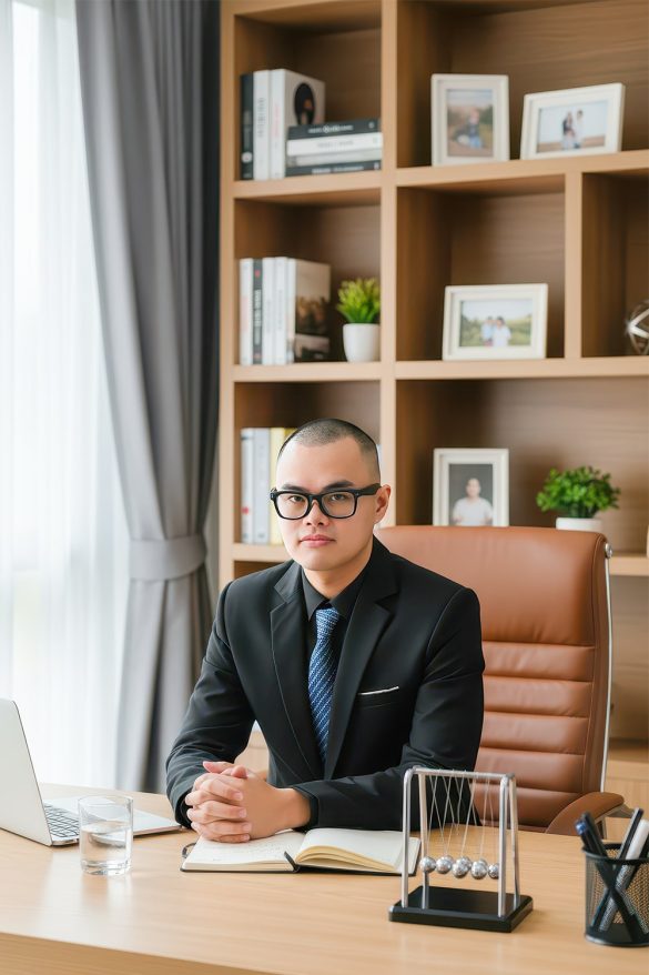 Anh giam doc 4 min 585x878 - 3 Concept chụp ảnh giám đốc chuyên nghiệp, sang trọng