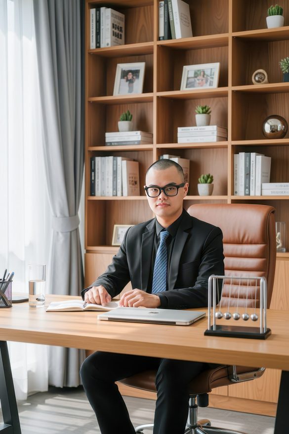 Anh giam doc 5 min 585x878 - 3 Concept chụp ảnh giám đốc chuyên nghiệp, sang trọng