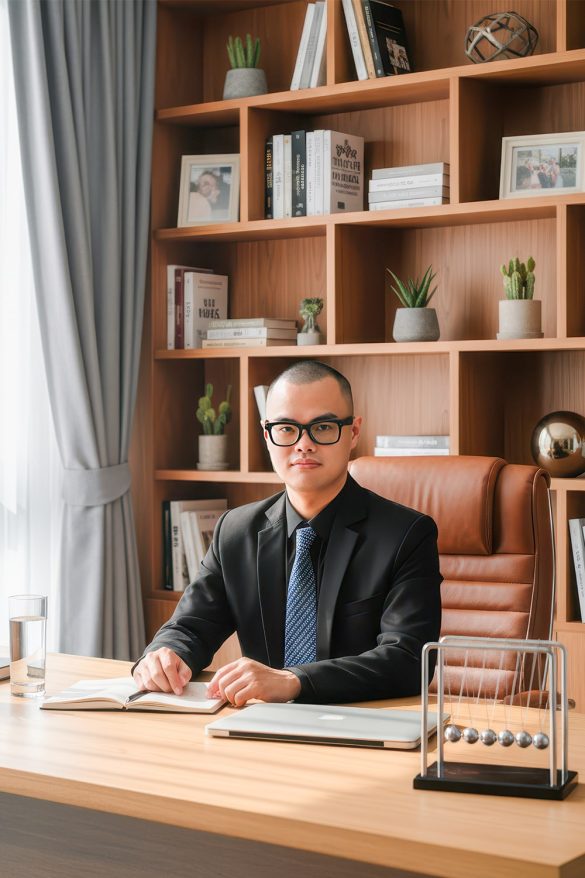 Anh giam doc 6 min 585x878 - 3 Concept chụp ảnh giám đốc chuyên nghiệp, sang trọng