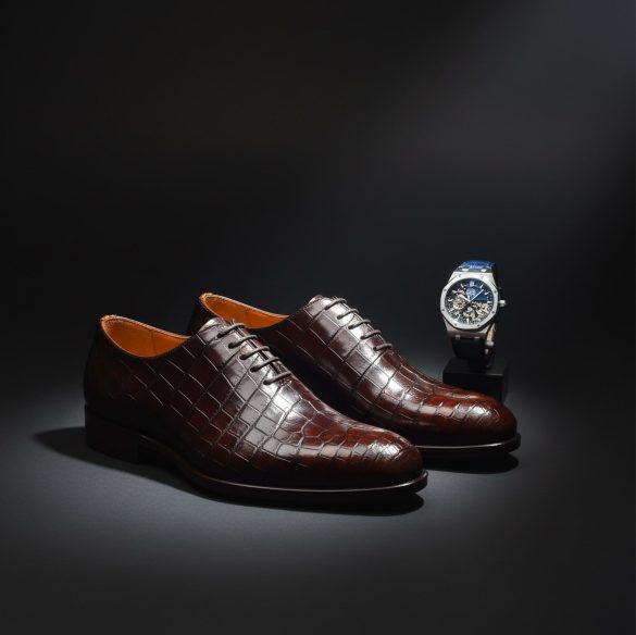 Bộ ảnh chụp giày tây đẹp, phong cách luxury Anh giay cao cap 12 min 585x584 - Bộ ảnh chụp giày tây đẹp, phong cách luxury